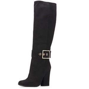 NEVER WORN Gucci KESHA suede high heel boots